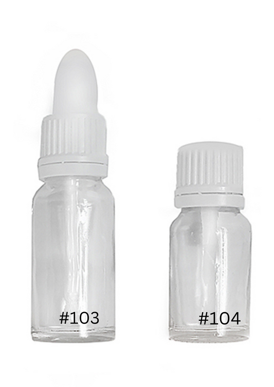 CLEAR BOTTLES FOR VARIOUS PRODUCTS